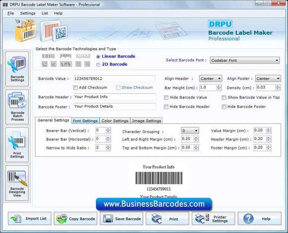 Business Barcodes