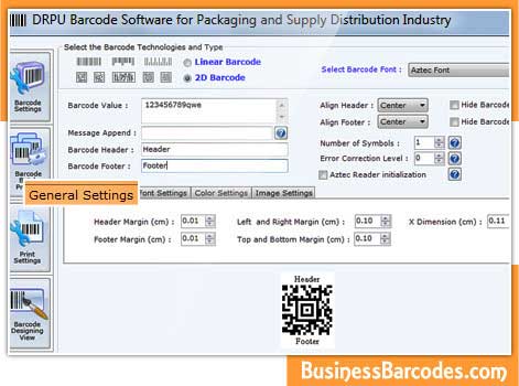 Packaging Business Barcode