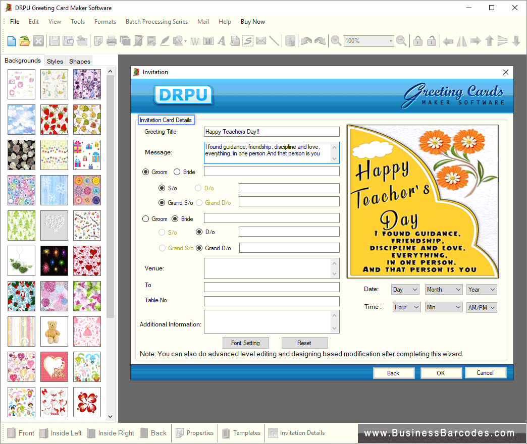 Greeting Card Maker Software