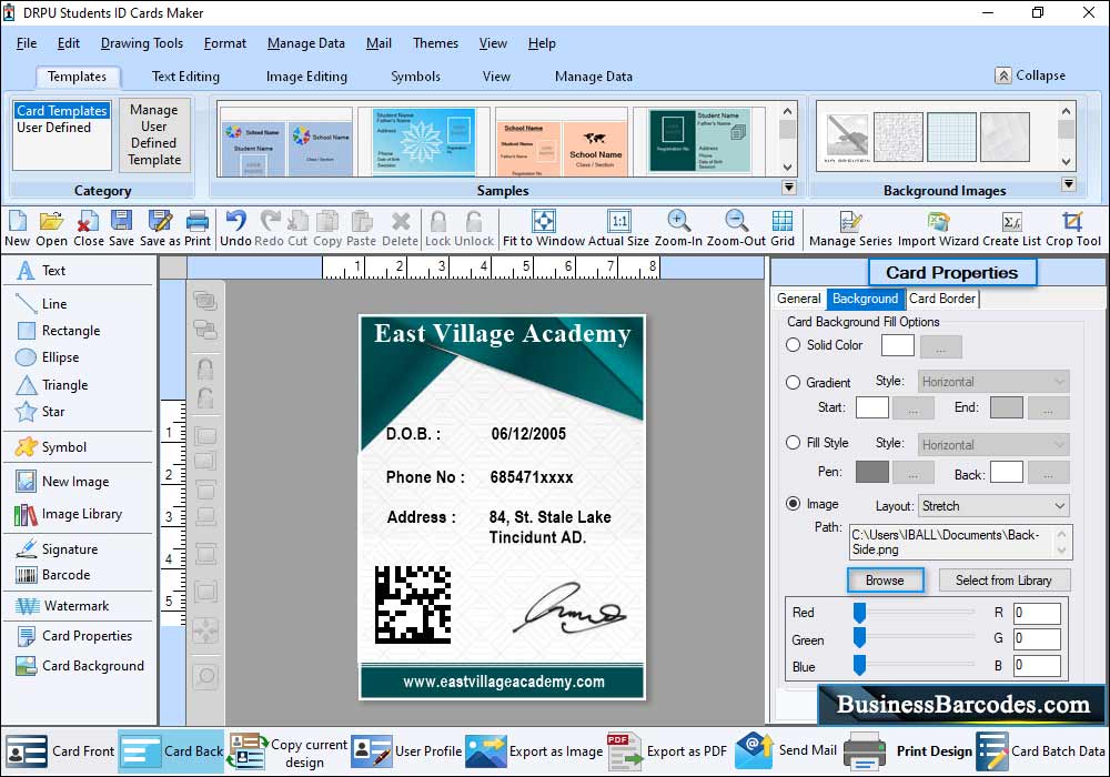 Student ID Cards Maker