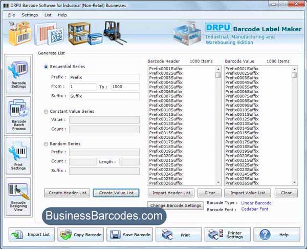 Warehousing Barcodes Windows 11 download